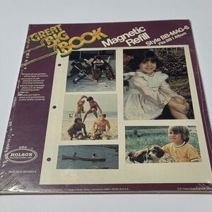 Holson Great Big Book Magnetic Refill Style BB-MAG-6 for Vintage Photo Albums